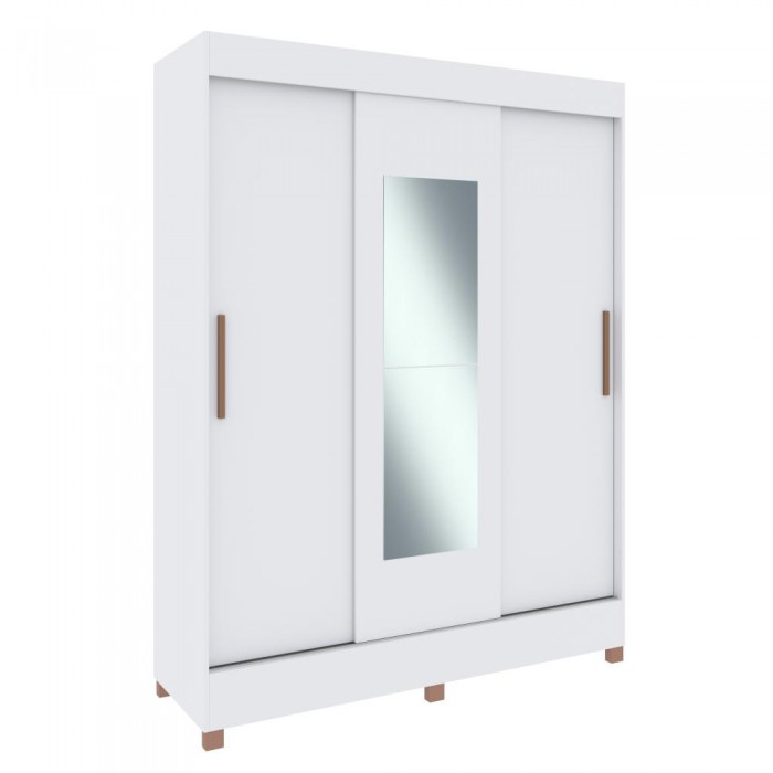 Guarda Roupa Marselha 24503 - Branco - REF.: 24503-4