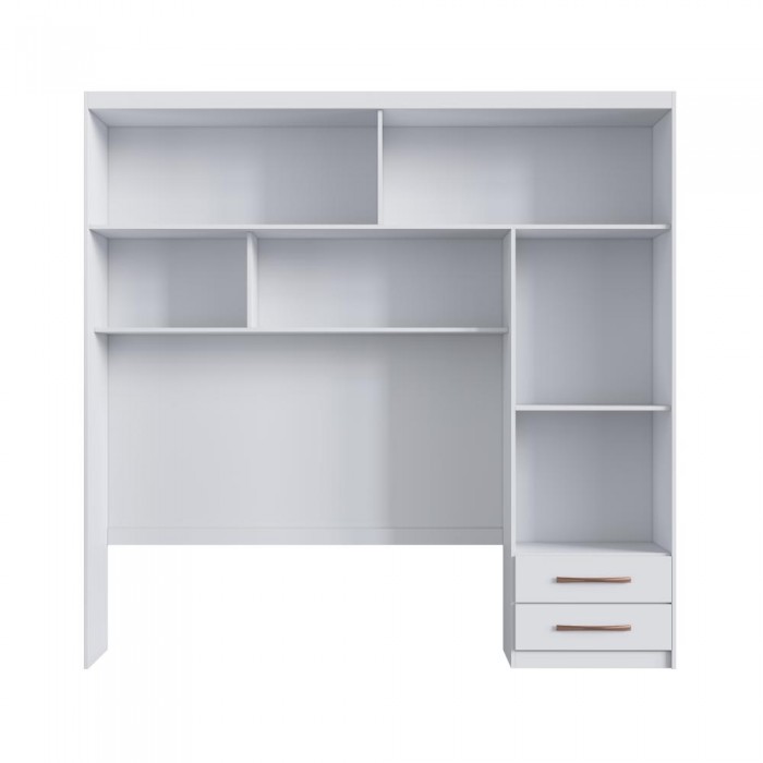 Dormitório Athenas 10 Portas 4 Gavetas - Branco - REF.: 158810-4
