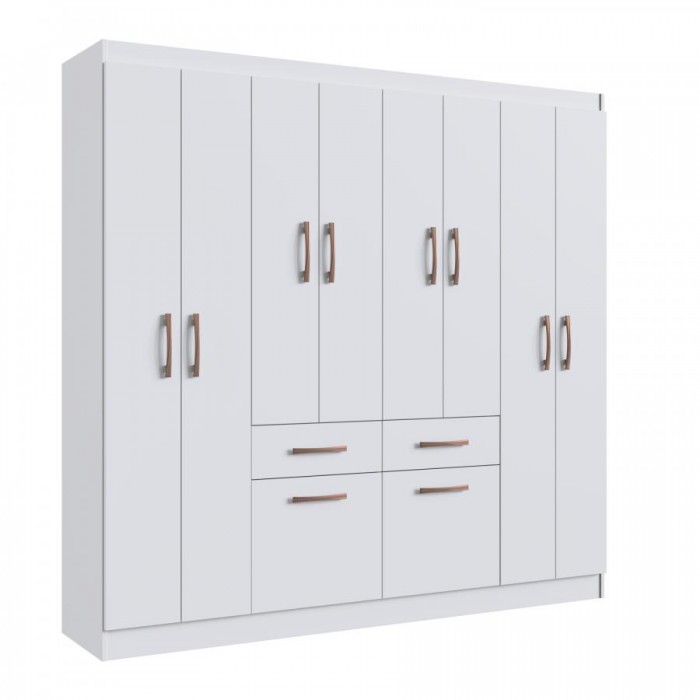 Guarda Roupa Catalunha 58808 - Branco - 58808-4