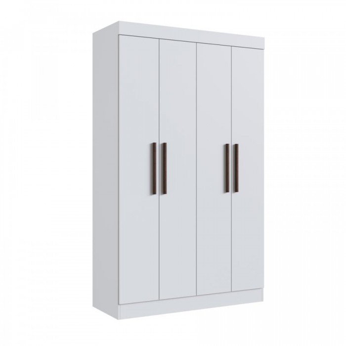 Guarda Roupa 100% MDF New Recife 68400 - Branco - 68400-4