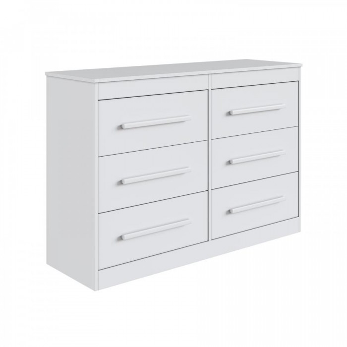 Cômoda 6 Gavetas 100% MDF Arizona 20256 - Branco - 20256-4