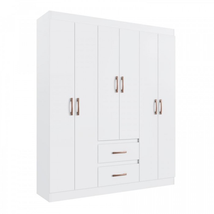 Guarda Roupa Texas 55600 - Branco - 55600-4