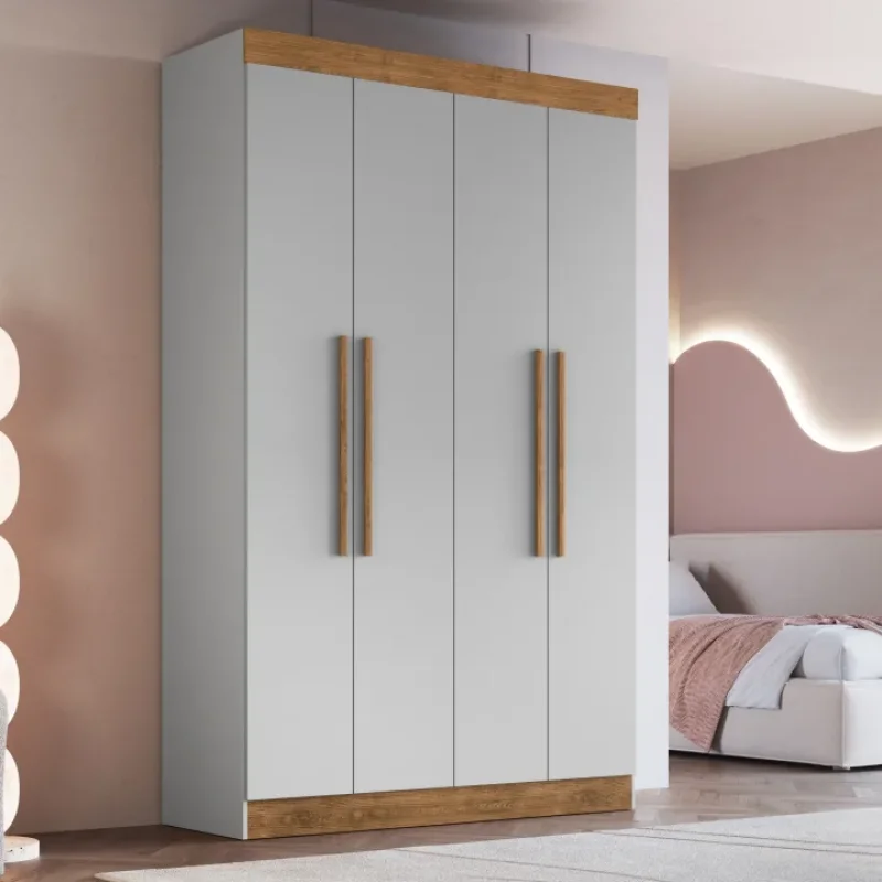 GUARDA-ROUPA MELBOURNE 4 PORTAS MDF