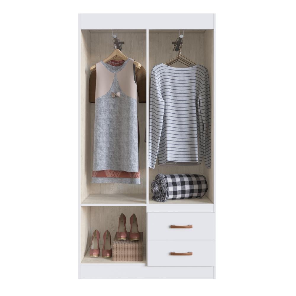 Guarda Roupa Córdova 10204 - Branco - REF.: 10204-4
