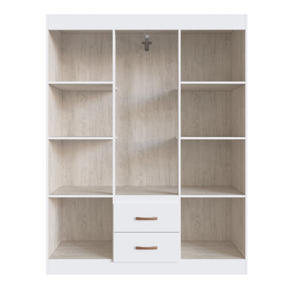 Guarda Roupa Sidney 50206 - Branco - REF.: 50206-4