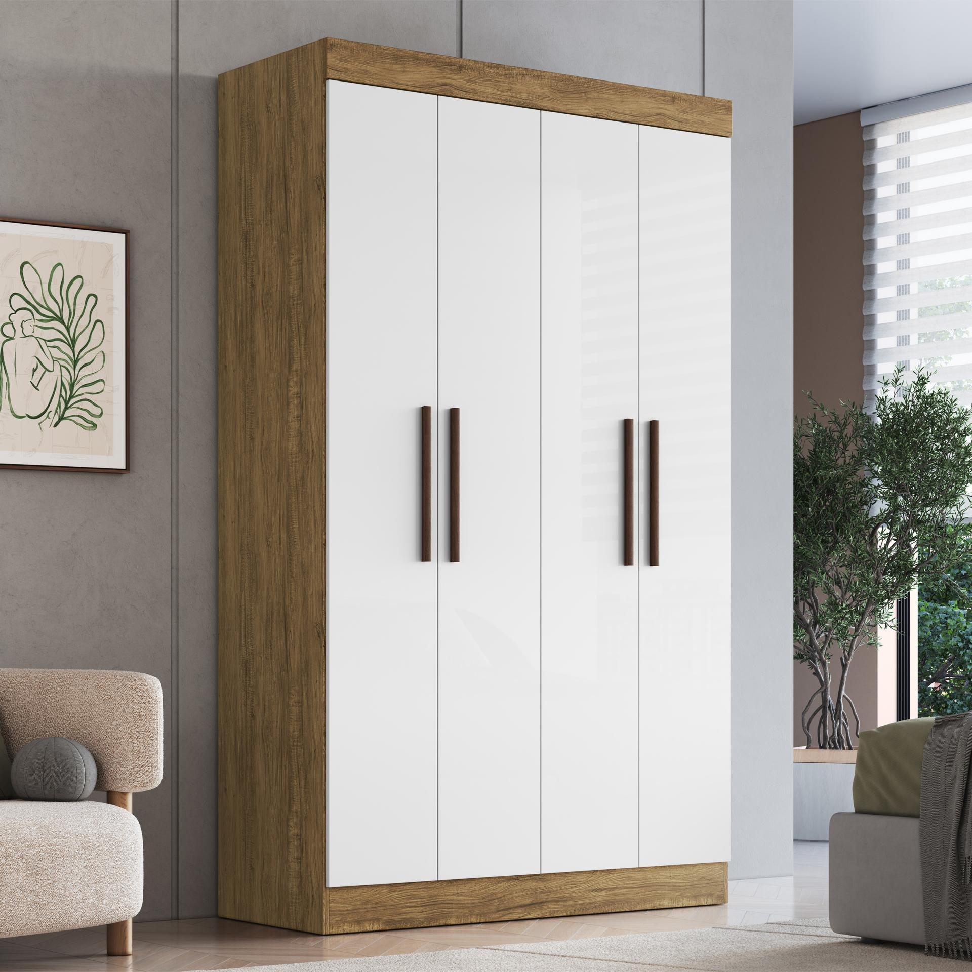 Guarda Roupa 100% MDF New Recife 68400 - foto ambientada