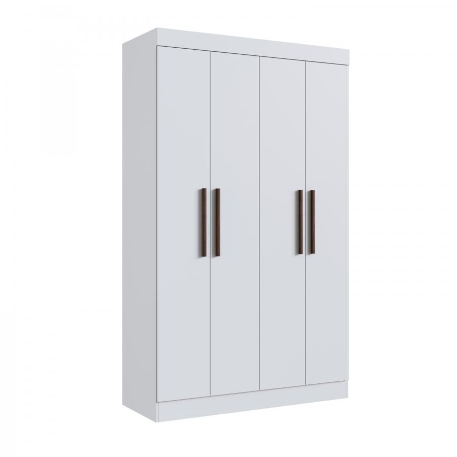 Guarda Roupa 100% MDF New Recife 68400 - Branco - 68400-4