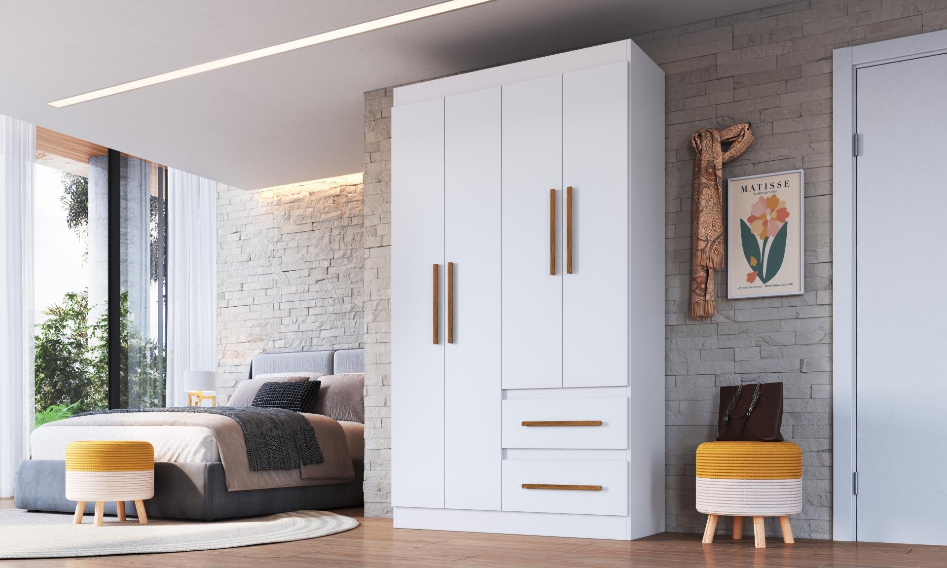 Guarda Roupa 100% MDF Palermo 67400 - foto ambientada