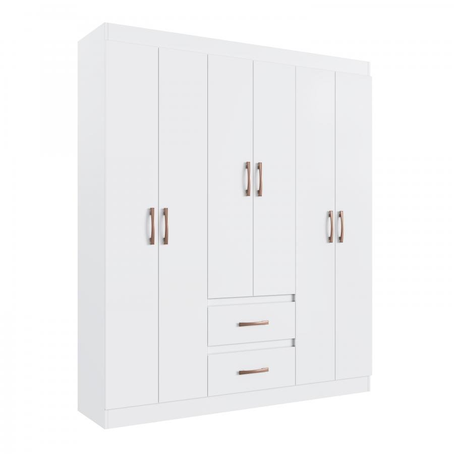 Guarda Roupa Texas 55600 - Branco - 55600-4